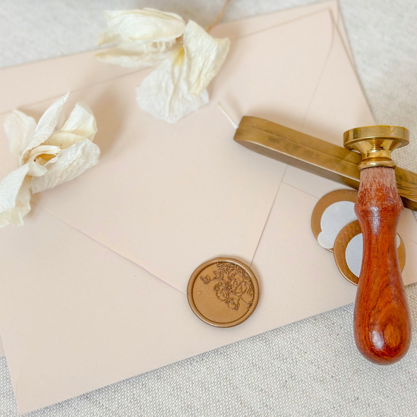 Gold Wax Seal- Our Collection