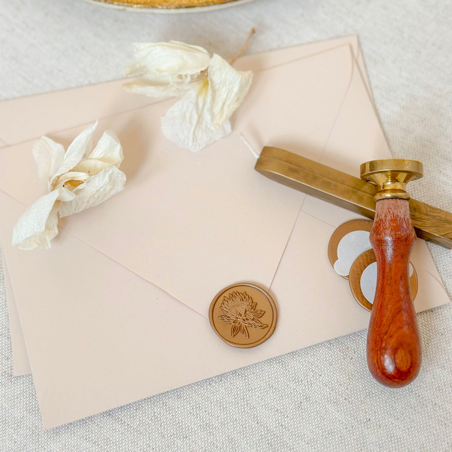Gold Wax Seal- Our Collection