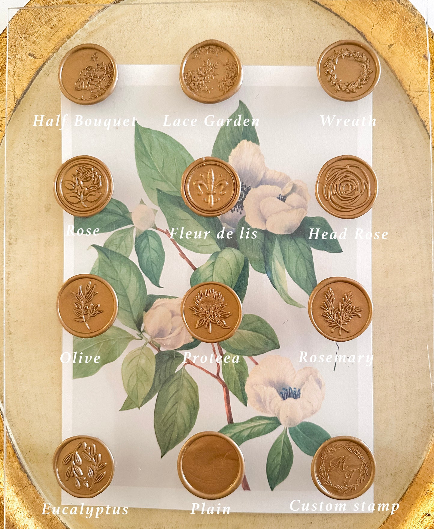 Gold Wax Seal- Our Collection