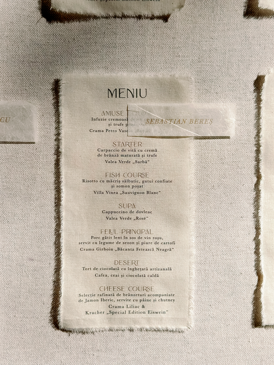 Fabric Individual Menu