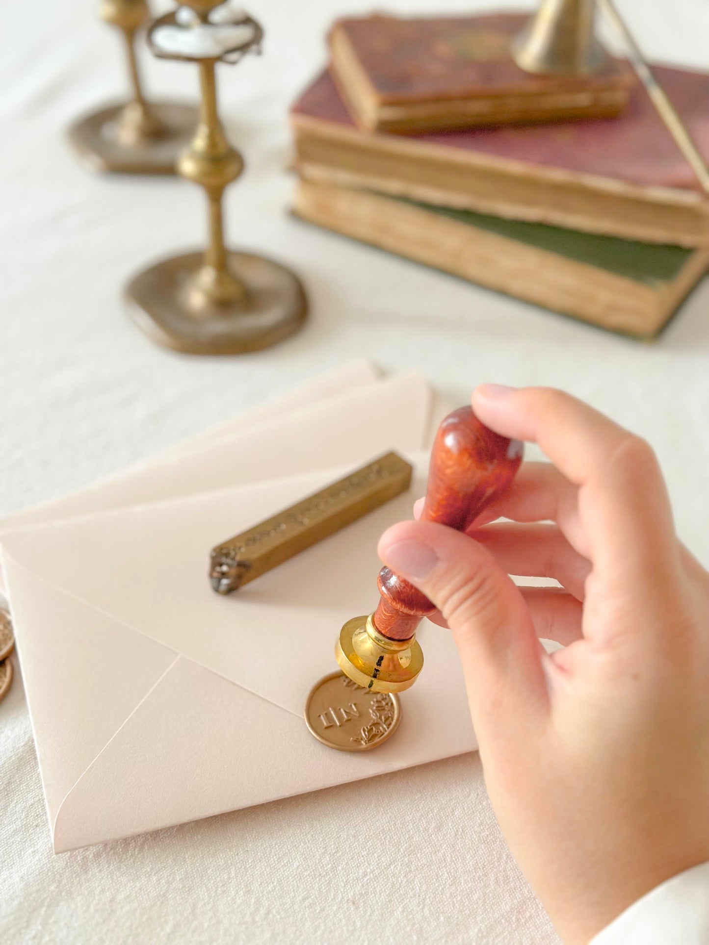 Custom wax seal
