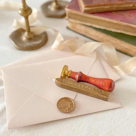 Custom wax seal
