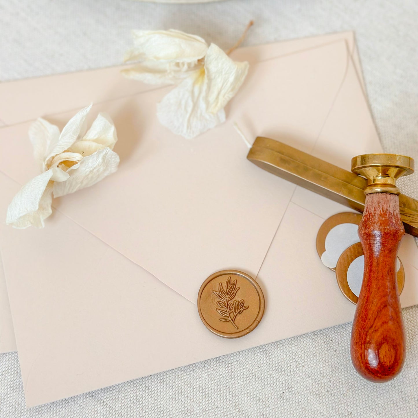 Gold Wax Seal- Our Collection
