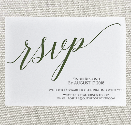 RSVP Card (Extra)